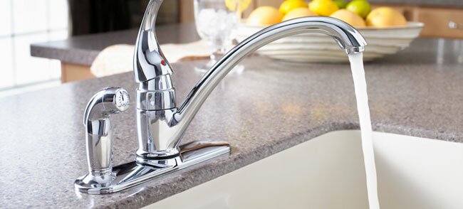 Water Flow From Kitchen Faucet Is Diminished